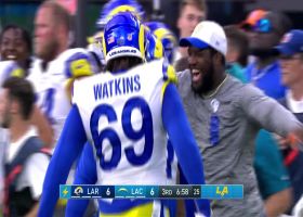 Carlos Watkins comes up with HUGE sack-fumble for turnover