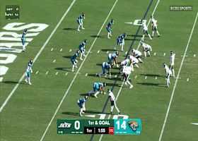 Brady Cook's first career TD pass is a top shelf connection to Adonai Mitchell