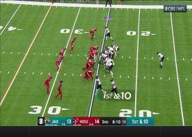 Ridley's third catch of day goes for 45-yard pickup in third quarter