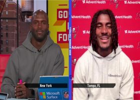 Rachaad White wakes up with 'GMFB' and breaks down rematch vs. Eagles