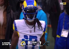 Stafford's 32-yard completion to Adams gets Rams into Panthers' territory