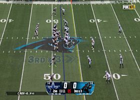 CeeDee Lamb's adjustment on Rush's back-shoulder lob nets 28 yards, puts Dallas in red zone