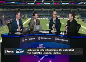 Joe Schneider joins 'The Insiders' live from the 2024 NFL Scouting Combine