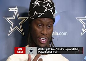 George Pickens clears up holdout rumors on 'The Insiders'