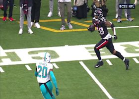 C.J. Stroud's 15-yard sideline strike to Joe Mixon moves chains for Texans