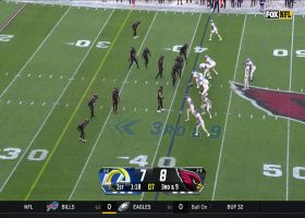 Kei'Trel Clark's hit-stick tackle on Skowronek halts WR for TFL