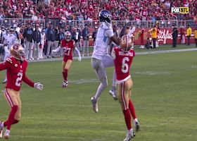 Can't-Miss Play: Cam Ward dials launch codes to a leaping Van Jefferson for 43-yard gain