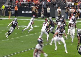 Maxx Crosby scares Stidham into Tyree Wilson sack?!