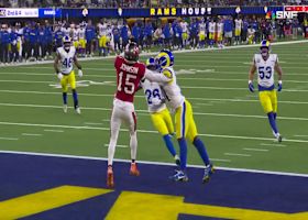 Mayfield's 14-yard TD laser targets Tez Johnson for pinpoint score