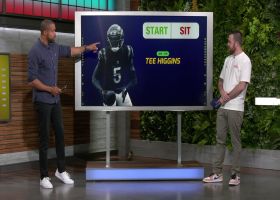 Florio's start/sit decision on Tee Higgins vs. Chiefs | 'NFL Fantasy Live'