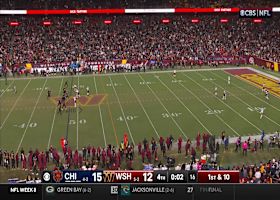 Can't-Miss Play: Hail Mary TD! Commanders beat Bears on Daniels' 52-yard TD pass to Brown at buzzer