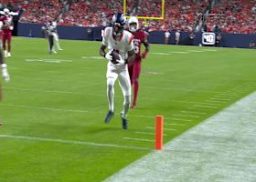 Jarrett Stidham's 27-yard TD connection with Troy Franklin is picturesque