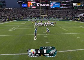 Jake Elliott's 34-yard FG opens scoring in Steelers-Eagles