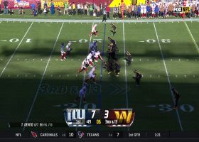 Commanders' D notches FIFTH sack of first quarter as Payne takes down DeVito