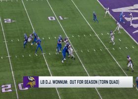 Rapoport on latest Vikings injury news on LB D.J. Wonnum, WR Jordan Addison, TE T.J. Hockenson