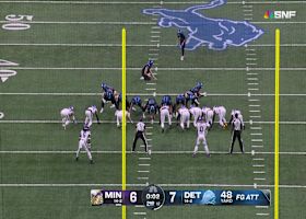 Jake Bates' 48-yard FG boosts Lions' lead to 10-6 as 'SNF' enters halftime