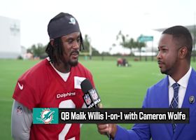 Dolphins QB Malik Willis goes 1-on-1 with Cameron Wolfe following Wednesday's practice | 'The Insiders'