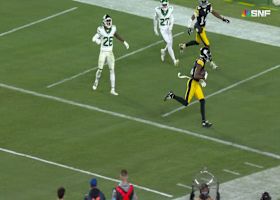 Wilson's second TD pass of 'SNF' marks Van Jefferson's first score as a Steeler