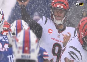 Bengals move chains on third-down with 13-yard pass from Burrow to Gesicki