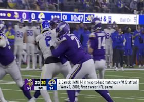 Darnold looks inward at Vikes' offense after non-call on safety