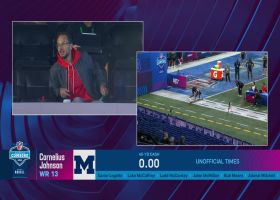 Cornelius Johnson runs official 4.44-second 40-yard dash at 2024 combine