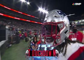 Rhamondre Stevenson charges into the end zone on 21-yard TD to retake lead vs. Ravens