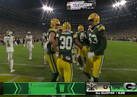 Chris Brooks gives Packers third TD of the night with rushing score