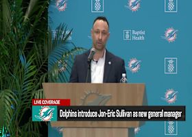 Jon-Eric Sullivan introduces himself publicly as Dolphins GM