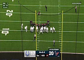 Ka'imi Fairbairn's 29-yard FG attempt closes out half