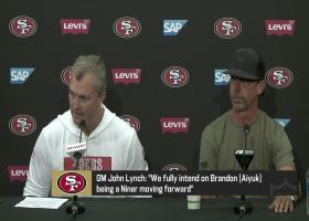 John Lynch on Aiyuk: 'We expect Brandon to be an integral part of our team, as he has been'