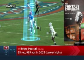 Bucky Brooks, Lance Zierlein break down Ricky Pearsall being selected No. 31 overall | 'NFL Draft Center'