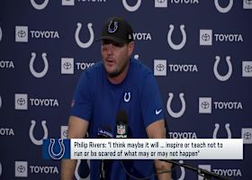 Philip Rivers gets emotional following first game in NFL since 2020 | 'NFL GameDay Kickoff'