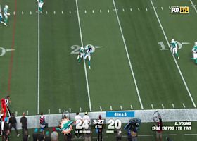 Bryce Young and Jimmy Horn Jr. combine for critical fourth-down conversion vs. Dolphins