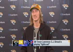 Trevor Lawrence on C.J. Stroud's play: He is playing 'lights out'