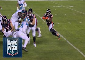 Bears close score vs. Lions to one-score game with Kyle Monangai two-point conversion