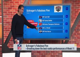 Schrager's Fab Five: Top 5 rookie performances of Week 11