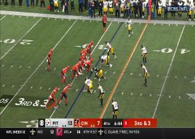 T.J. Watt's second sack of game is followed by primal scream from LB