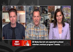 Rapoport justifies DE Myles Garrett being expected to not attend Browns' voluntary workout program | 'The Insiders'