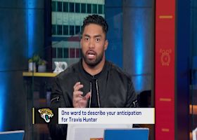 What's one word to describe hype for Jaguars WR/DB Travis Hunter? | 'GMFB'