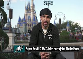 Jalen Hurts joins 'The Insiders' from Disney World after Super Bowl LIX victory