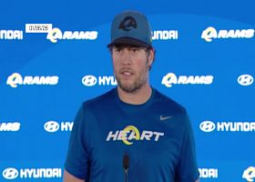 Matthew Stafford highlights areas of focus heading into Wild Card matchup vs. Panthers