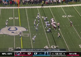 Ronnie Harrison comes untouched off the edge for sack of Stroud