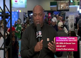 HOF RB Thurman Thomas talks about how the Bills can build on their already considerable talent | 'Super Bowl Live'