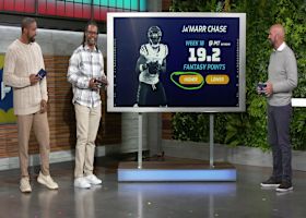 Projections for Ja'Marr Chase's point total in Week 18 | 'NFL Fantasy Live'