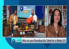 Players to pound the table for in Week 12 | 'NFL Fantasy Live'