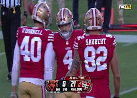 Jake Moody's 23-yard FG boosts 49ers' lead to 24-0 over Bears