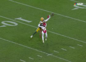 Valentine avoids pass-interference call on Mahomes' heave to Valdes-Scantling