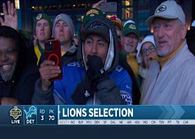 Lions select Isaac TeSlaa with No. 70 pick in 2025 draft