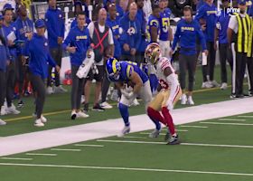 Davis Allen reels in bobbled 20-yard catch for first down