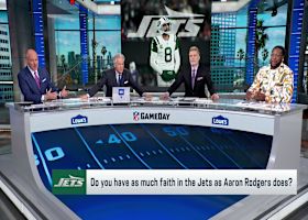 Do you have as much faith in Jets as Aaron Rodgers does? | 'NFL GameDay Morning'